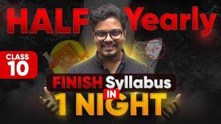 Half Yearly Exams Class 10  Finish FULL Syllabus Like this  Score 95% 