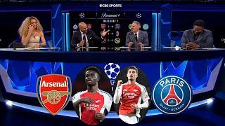 Arsenal vs PSG 2-0 Kai Havertz And Bukayo Saka On Fire Goal Thierry Henry And Carragher Reaction