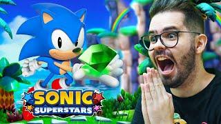 SONIC SUPERSTARS É O JOGO DOS MEUS SONHOS