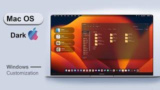 MacOS Look On Windows 11  Windows Customization