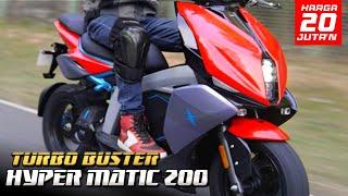 HANTAM NMAX TURBOSKUTIK 200CC HADIR DI INDONESIA HARGA 20 JUTAN ? SKUTIK TERBARU 2024