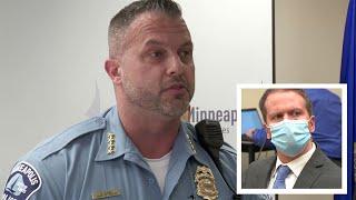 Minneapolis police chief vows to destroy Derek Chauvins badge