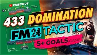 The PERFECT Tiki Taka 4-3-3 Scores TONS Of Goals  FM24 Best Tactics