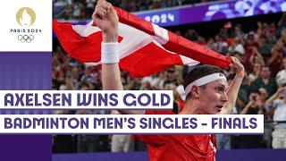 Viktor Axelsen defends Olympic mens badminton singles title   Paris 2024 highlights