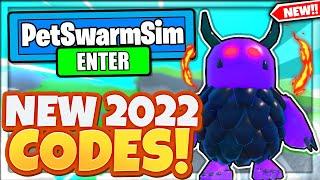 2022 ALL *NEW* SECRET OP CODES In Roblox Pet Swarm Simulator