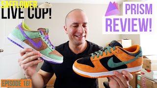 Nike Dunk Ceramic & Yeezy Safflower Live Cop Prism AIO Review Weekly Unboxing +HUGE Announcement