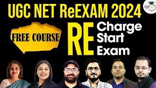 UGC NET ReExam 2024  Big Update  UGC New Notice  Free Course for UGC NET  StudyIQ