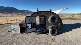 SOLD 2021 Mean Bean Teardrop Trailer