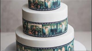 How to Make a Film Strip Milestone Cake