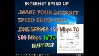 How to Increase the Internet Speed With DNS Server - 150Mbps to 500Mbps- 2018 Trickl Tutorial