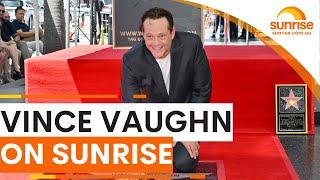 VINCE VAUGHN joins the show  Sunrise