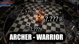 +?.???B Damage build of Archer - Warrior  Anima ARPG