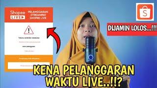 CARA MENGATASI PELANGGARAN LIVE STREAMING SHOPEE  JENIS PELANGGARAN DAN PENALTI DI LIVE SHOPEE 2023