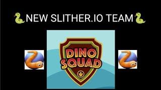 NEW SLITHER.IO TEAM  DINO  REACTER