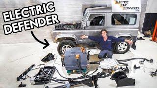 The Ultimate EV CONVERSION KIT for your Defender. No Wiring No Fabrication just BOLT it in and go