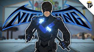 Nightwing  Brutal VR Combat Gameplay - Blade and Sorcery VR Mods DC