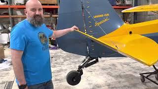 Legend Cub & TK1 racing Shock Monster review. #airplane #bushplane #aviation #flying #tailwheel