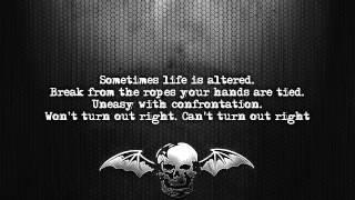 Avenged Sevenfold - And All Things Will End Lyrics on screen Full HD