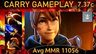  7.37c Marci K+A-D - 31 KP - 85% Carry Gameplay - Dota 2 Top MMR