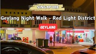 Singapore Geylang Night Walk - Red Light District #geylang #nightlife