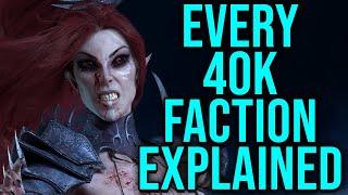 Every single Warhammer 40k WH40k Faction Explained  Part 2