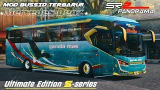 REVIEW MOD BUSSID TERBARUMOD BUSSID SR2 PANORAMA BY MN art x KP project $‼️DETAIL BANGET CUYY 