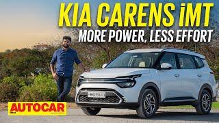 2023 Kia Carens iMT review - New 160hp petrol engine and iMT for family MPV  Autocar India