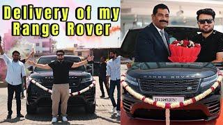 Delivery of my Range Rover  Velar  Rahul Jakhar