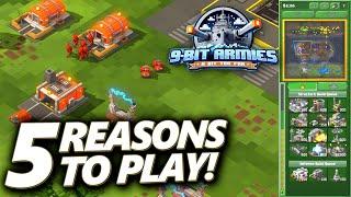 9-Bit Armies A Bit Too Far a new but totally old school feeling RTS game  Gameplay and features