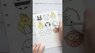 Mals Home  Làm Sticker Hình Dán Con Vật Dễ Lắm Luôn #sticker #doodle #shorts