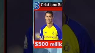 Top 5 Richest Footballers#shorts