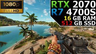 Far Cry 6  1080p  RTX 2070  Ryzen 7 4700S  16GB RAM  512GB SSD