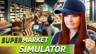 First Time Playing SUPERMARKET SIMULATOR