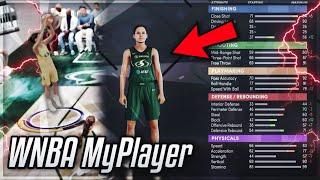 i played the WNBA MyCAREER mode in nba 2k21 next gen....