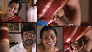 Wife navel pinch by brother in law