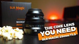 The Cine Lens YOU NEED  SLR Magic Microprime 25mm Review