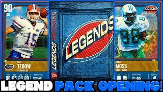 LEGEND TRAINING REROLLS LEGEND PACK OPENING COLLEGE FOOTBALL 25 ULTIMATE TEAM