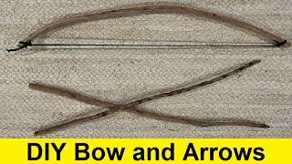DIY Bow and Arrows
