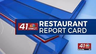 Restaurant Report Card Food service inspection scores July 22-26