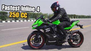 Zx-25R  Fastest 250 Inline 4 Full Throttle