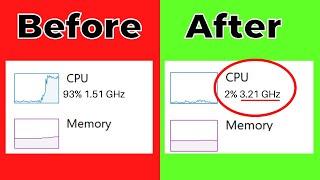 نحوه افزایش سرعت پردازنده یا CPU در ویندوز 1011  کامپیوتر را 200% سریعتر کنید  FPS را تقویت کنید