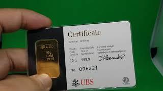 UBS Suisse Kinebar Gold