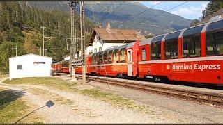 Rhatische Bahn 2022 Bernina Express Abe 44 III Abe 812 #Allegra