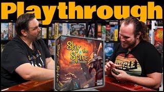 Slay the Spire The Board Game Playthrough  The Game Haus