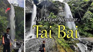 Surga yang Tersembunyi di Polewali Mandar. Tai Bai Waterfall Air Terjun Kembar nan Indah.