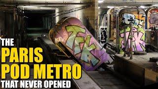 The Weird Pod Metro That Lies Forgotten Under A Paris Suburb