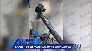 LANE Feed Pellet Machine Granulation Experiment