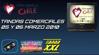 Tandas Comerciales en Chile Ayuda a Chile - 5 y 6 Marzo 2010