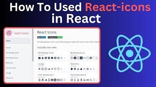 How to add React-icons in React  import Ract-icons npm