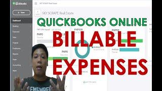 QUICKBOOKS ONLINE-BILLABLE EXPENSES TUTORIAL